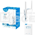 Повторитель беспроводного сигнала Cudy RE1200 AC1200 10/100BASE-TX/Wi-Fi белый, фото4