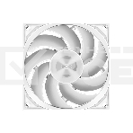 Кулер для ПК PCCooler F5R120 WH 3IN1 белый (120x120x25mm, 4-pin PWM, 46CFM, 26.88dBA, 1800RPM, 3pcs), фото5