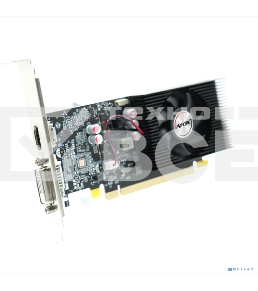 Видеокарта Afox Nvidia GeForce GT1030 4GB DDR4 64Bit DVI HDMI LP Single Fan
