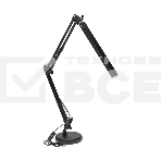 Светильник настольный Rexant с 2 креплениями (подставка и струбцина) LED, 10Вт, черный, фото 1