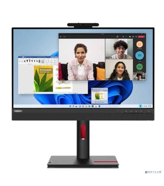 Монитор 24' Lenovo ThinkCentre TIO 24 Gen 5 IPS 1920x1080, 60 Гц, 6 мс, 16:9, 250 кд/м2, 1xHDMI, 1xDP, черный