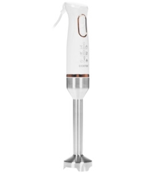 Блендер Centek CT-1347 белый 800 Вт, турбо режим, DC мотор, стакан 600мл +мерн стакан 600мл