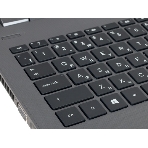 Клавиатура для ноутбука HP 15-BW 250 G6 серебристая с подсветкой, фото2