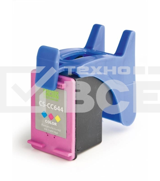 Картридж струйный Cactus CS-CC644 №121XL трехцветный (18 мл.) для HP DJ D1663/D2500/D2563/D2663/D5563/F2423/F2493/F4213/F4275/F4280/F4283/F4583/PS C4683/C4783