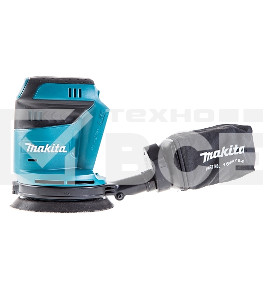 Машинка эксцентриковая MAKITA DBO180Z 18В LiIon ф125мм 7000/9500/11000об/мин ампл.2.8мм 1.7кг