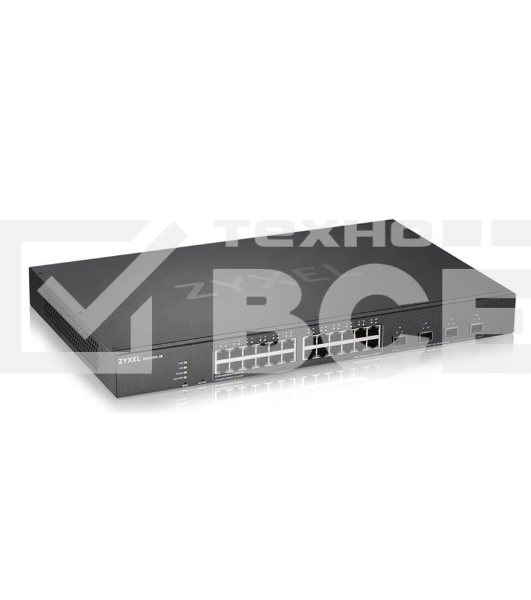 Коммутатор ZYXEL XGS1930-28 Hybrid Smart L2+ switch Zyxel Nebula Flex, 24xGE, 4xSFP+, silent (fanless), Standalone / cloud management