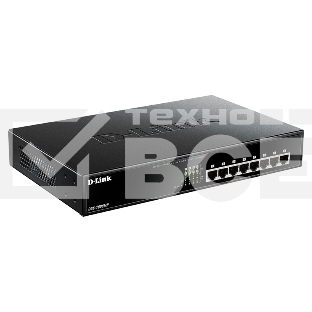 Коммутатор D-Link DGS-1008MP/A2A/B1A, Layer 2 unmanaged Gigabit Switch with PoE and Green Ethernet power save technology