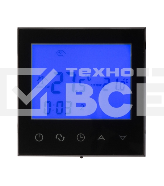 Терморегулятор с сенсорными кнопками Rexant R150 Wi-Fi черный