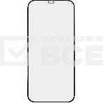 Защитное стекло для экрана Redline черный для Apple iPhone 12 Pro Max антиблик. 1шт. (УТ000021879), фото3