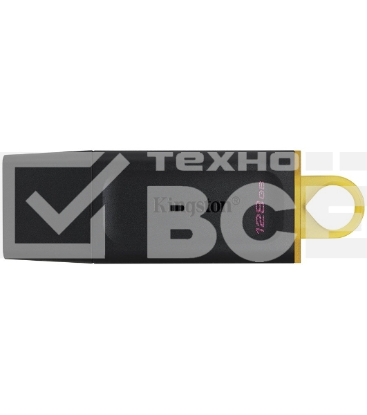 Флеш диск KINGSTON 128GB USB3.2 Gen1 DataTraveler Exodia (Black + Yellow)