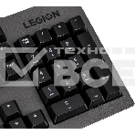 Клавиатура проводная Lenovo Legion K500 RGb механическая черный USB Multimedia for gamer LED (подставка для запястий), фото6