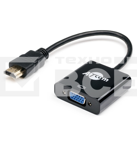 Адаптер HDMI TO VGA AT1013 ATCOM
