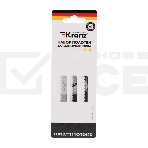 Набор полотен для электролобзика KRANZ № 4 T101D/T111C/T244D (3 шт./уп.) , фото2