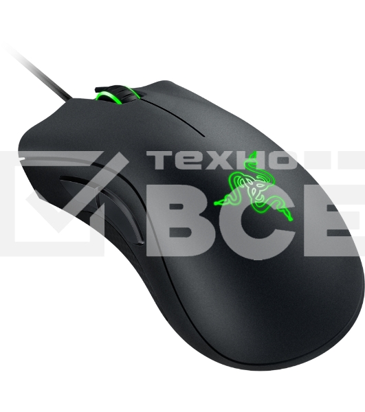 Мышь проводная Razer DeathAdder Essential черный, 6400 dpi, USB, кнопки - 5
