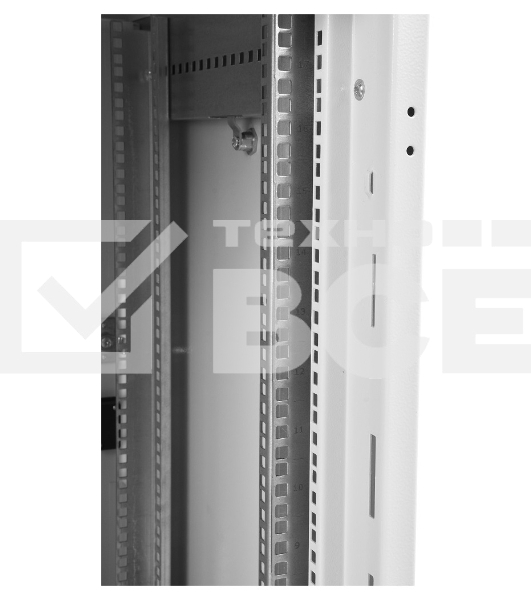 Шкаф телекоммуникационный напольный 42U (800x1000) дверь перфорированная (3 места), [ ШТК-М-42.8.10-4ААА ]