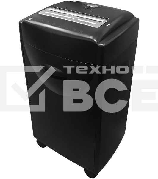 Шредер ГЕЛЕОС УМ42-4, DIN P-4 (4 ур-нь секр.), фрагмент 3,9х30мм, 18-21 лист (70г/м2), CD/пл.карты/скрепки/скобы, 42 л
