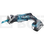 Пила саб аккумуляторная MAKITA DJR185RME18В 2х4АчLi-ion 0-3000ход\м ход-13мм рез-50мм 1.5кг, фото2