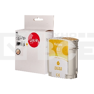 Струйный картридж Sakura C4913A (№82 Yellow) для HP, желтый, 72 мл.