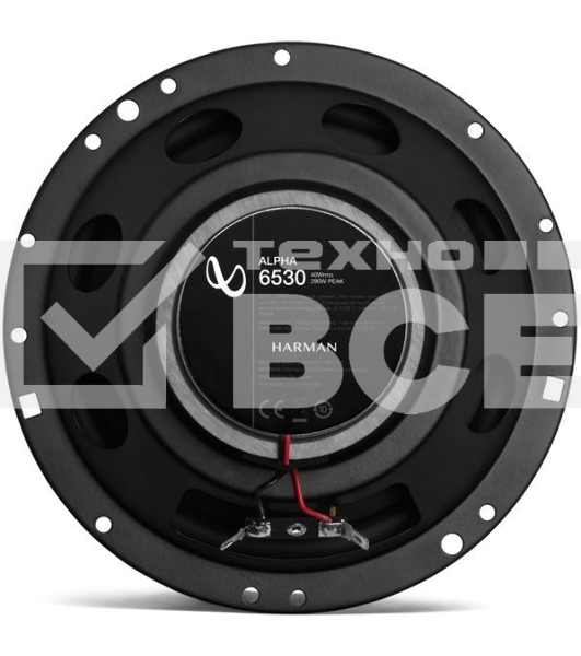 Колонки автомобильные Infinity Alpha 6530 290Вт 91дБ 4Ом 16.5 см (6 1/2дюйм) (ком.: 2 кол.) коаксиальные трехполосные
