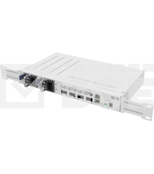 Коммутатор Mikrotik CRS504-4XQ-IN, 1x10Base-T/100Base-TX, 4xQSFP28, Switching capacity 800 Gbps