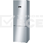 Холодильник Bosch KGN49XL30U нержавеющая сталь двухкамерный 330/105л морозилка снизу, No Frost, фото3