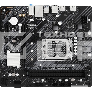 Материнская плата ASRock H610M-H2/M.2 D5, LGA 1700, Intel H610, 2xDDR5, 4xSATA, 1xM.2, 1xPCIe 4.0 x16, 1xPCIe x1, 2xHDMI, 1x 1Gb LAN, 4xUSB-A 2.0, 2xUSB-A 3.2 Gen 1, 3x3.5 мм, 7.1, mATX