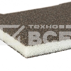Губка для шлифования, 125 х 100 х 10 мм, мягкая, 3 шт., P 60/80, P 60/100, P 80/120 Matrix, фото4