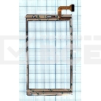 Сенсорное стекло (тачскрин) DEXP Ursus E170 черное, фото 1