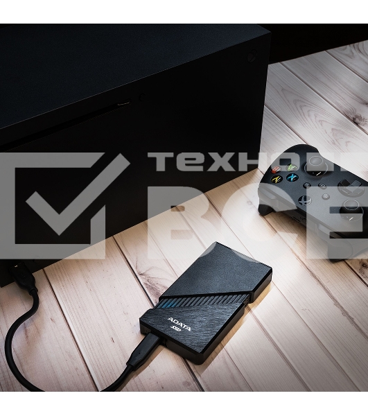 Накопитель SSD USB-C 2TB EXT. BLACK SE920-2TCBK ADATA