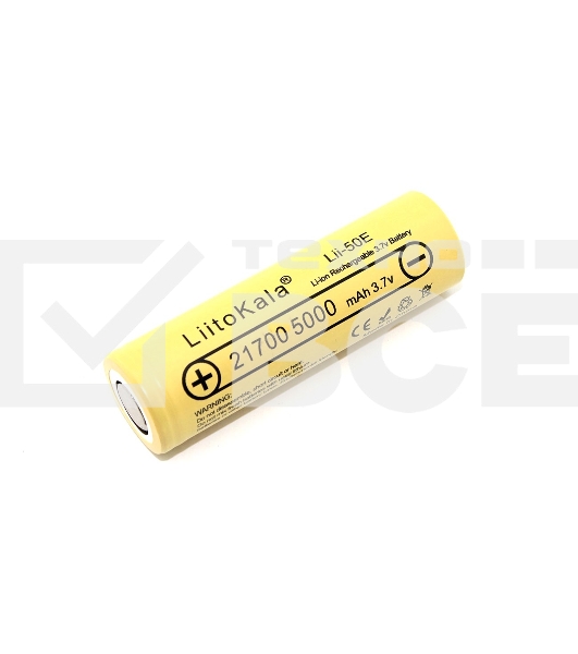 Аккумулятор LiitoKala Lii-50E 5000mAh, 3.7V типа 21700 Li-Ion