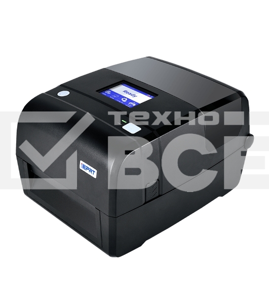 Принтер этикеток термотрансферный iDPRT iT4P 300 dpi, 152 мм/сек, Ethernet, RS232 (COM, Serial), USB, USB Host, чёрный