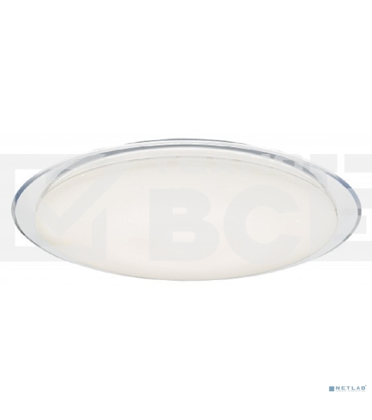 Светильник потолочный светодиодный ЭРА Классик с ДУ SPB-6-120-RC Saturn 120Вт 3000-6500К 10200Лм прозрачный кант