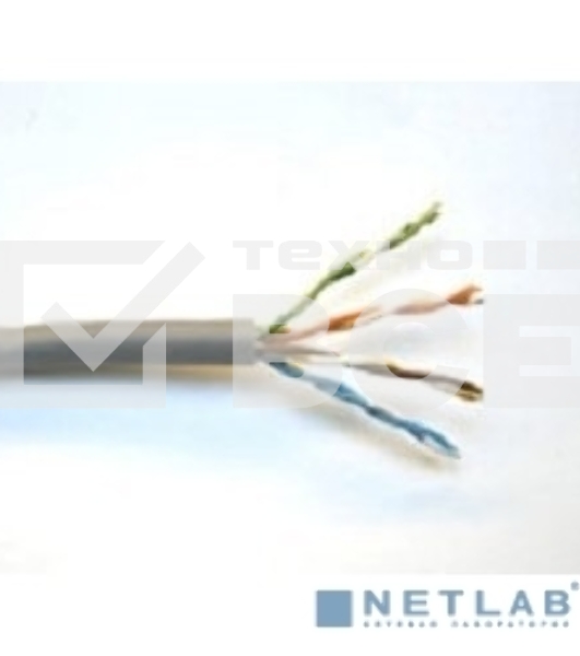 Кабель UTP cat.5e, 4 пары (305 м) Solid 0.51мм CCA alloy AWG24 (18481)