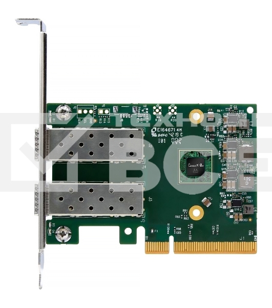 Сетевая карта ConnectX®-6 Lx EN adapter card, 25GbE, Dual-port SFP28, PCIe 4.0 x8, No Crypto, Tall Bracket