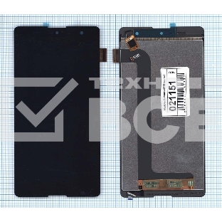 Дисплей для Micromax Canvas Fire 5 Q386 черный