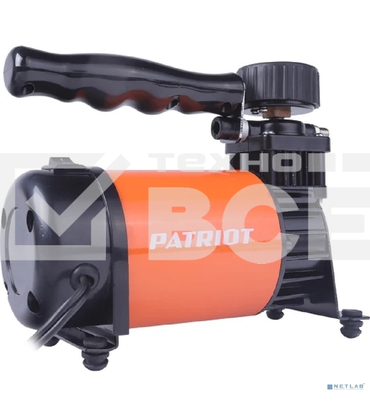 Компрессор автомобильный Patriot CC 1340 черный/оранжевый