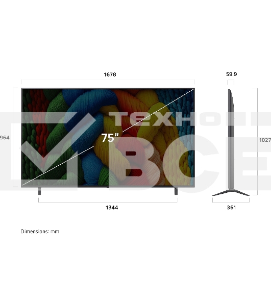 Телевизор LG 75
