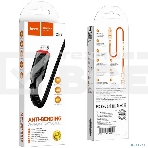 Кабель USB Micro/HOCO HC-44890 X59/1m/2.4A/Нейлон/черный, фото5