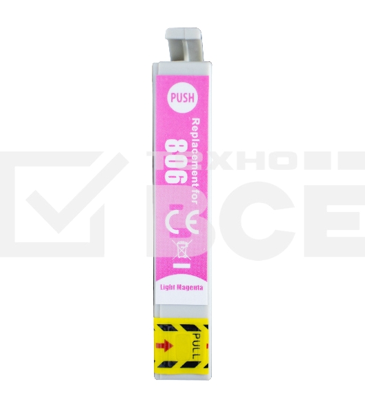 Картридж струйный Sakura C13T08064011 (T0806) для Epson, светло-пурпурный, 7,4 мл.