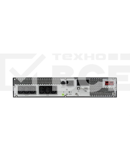 Источник бесперебойного питания Systeme Electriс Smart-Save Online SRV, 2000VA/1800W, On-Line, Extended-run, Rack 4U (Tower convertible), LCD, Out: 6xC13, SNMP Intelligent Slot, USB, RS-232