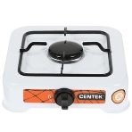 Плита настольная газовая Centek CT-1520 белый, 1.7 кВт, газ, конфорки - 1, эмаль, поворотные переключатели, фото11