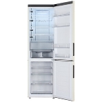 Холодильник Haier C4F640CCGU1 бежевый двухкамерный 285/115л морозилка снизу, No Frost, фото6