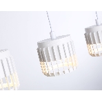 Светильник Ambrella light TN71173/3 WH белый GX53/3 400*100*1080, фото4