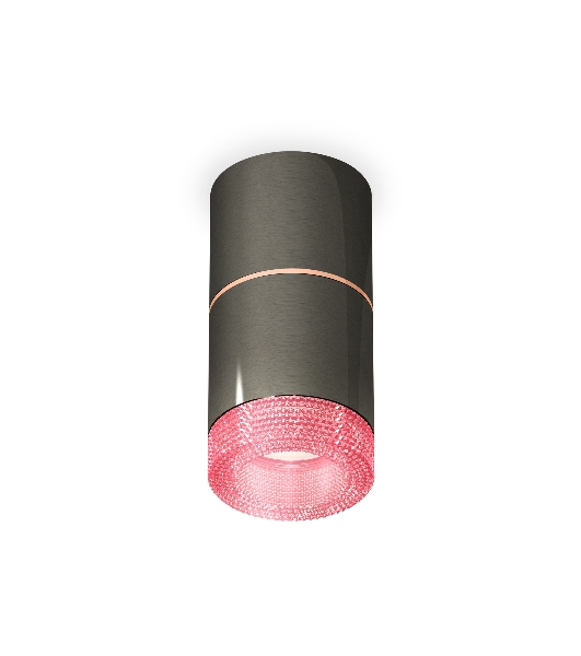 Светильник Ambrella Light XS7403102 DCH/PI черный хром/розовый MR16 GU5.3 (C7403, A2073, C7403, N7193)