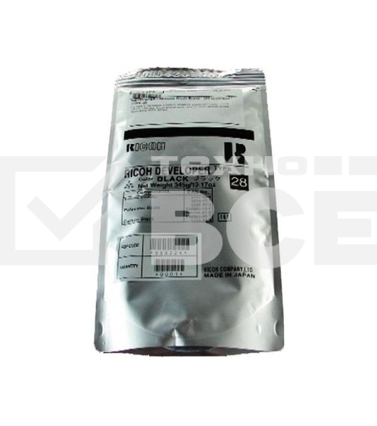 Расходные материалы Ricoh 888224 Девелопер тип 28 {Ricoh 201X/202X/3025/3030/1500/1900/1600/2000/25XX/3010/3350/2851/3351/2352/2852/3352/2553/3053/3353, (60000стр)}