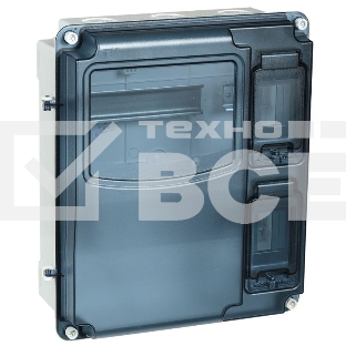 Корпус пластиковый ЩУРн-П 3/6 IP55 PC ИЭК MSP3-N-06-55