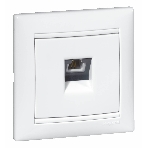 Legrand Legrand 774438 Розетка телефонная Valena RJ11 4 контакта 1 коннектор (белая), фото7