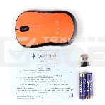 Мышь беспроводная Gembird MUSW-275 оранжевый, 1000 dpi, радиоканал, USB, кнопки - 3, фото5