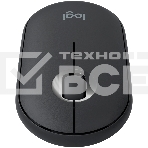 Мышь беспроводная Logitech Pebble M350 графитовый, 1000 dpi, радиоканал, Bluetooth, USB, кнопки - 3, фото19