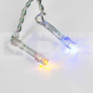 Гирлянда Твинкл-Лайт 20 м, прозрачный ПВХ, 160 LED, цвет мультиколор